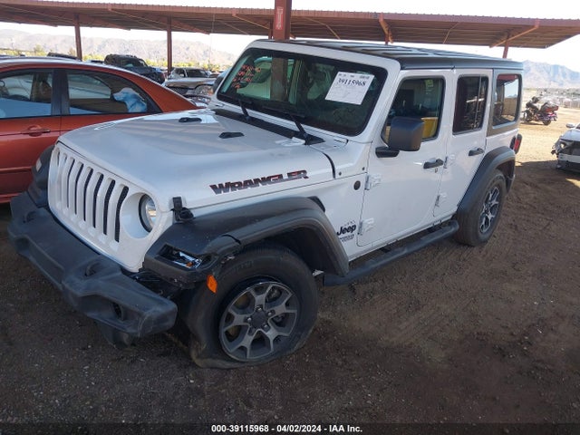 1C4HJXDN1MW831136 Jeep Wrangler Unlimited Sport S 4x4