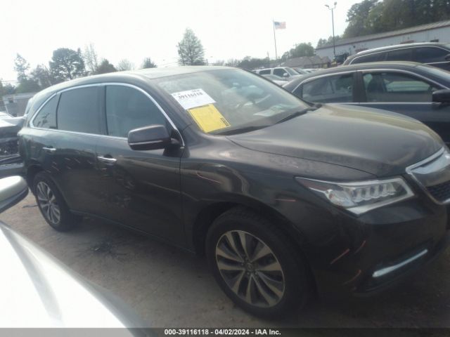 5FRYD4H69EB024571 Acura Mdx Technology Pkg W/entertainment Pkg