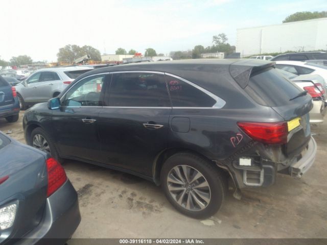 5FRYD4H69EB024571 Acura Mdx Technology Pkg W/entertainment Pkg
