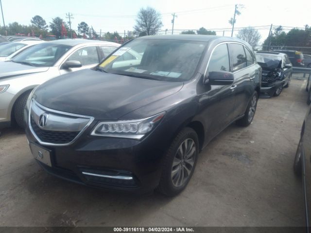 5FRYD4H69EB024571 Acura Mdx Technology Pkg W/entertainment Pkg