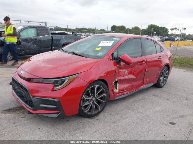 Toyota COROLLA SE 2020 5YFS4RCE0LP054725 Image 2
