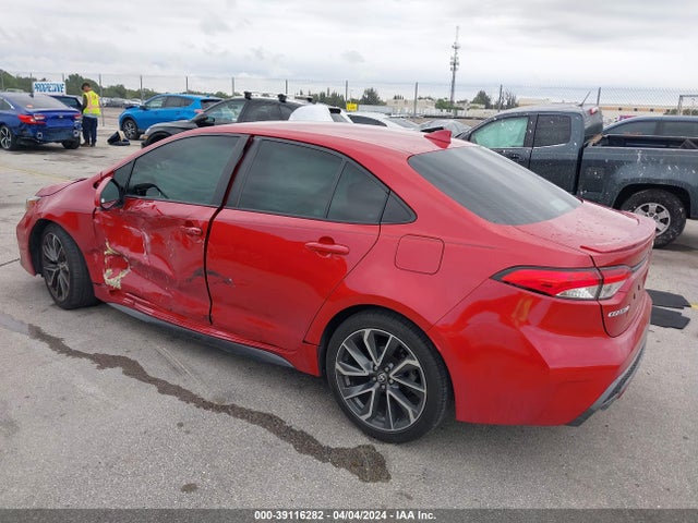 Toyota COROLLA SE 2020 5YFS4RCE0LP054725 Image 3