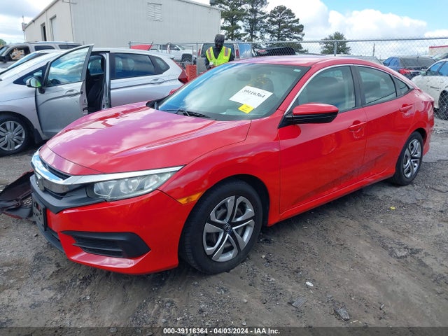 Honda Civic Lx 2016 2HGFC2F57GH527492 Image 2