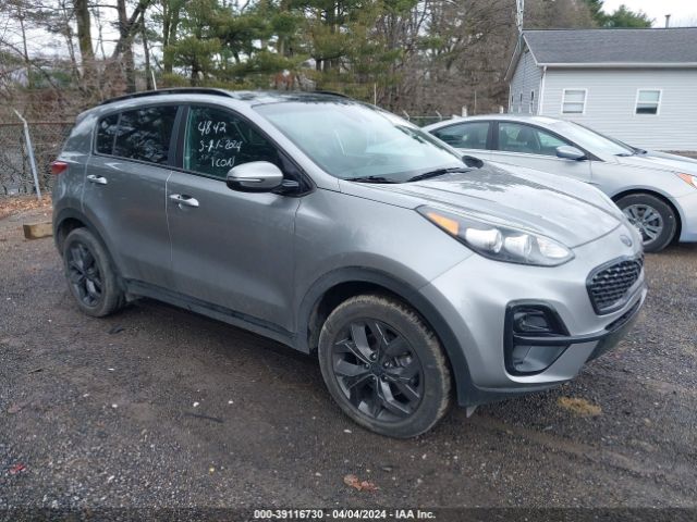Auction sale of the 2022 Kia Sportage Nightfall Edition, vin: KNDP6CAC6N7974412, lot number: 39116730