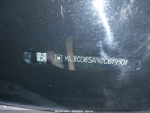 Chevrolet Spark 1lt Cvt 2016 KL8CD6SA9GC619501 Image 9