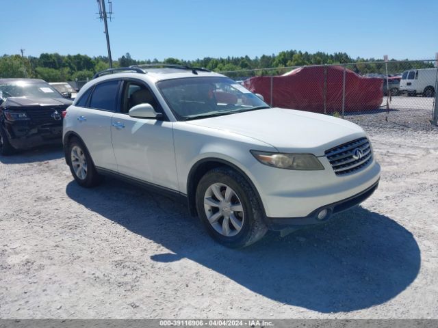 Aukcja sprzedaży 2004 Infiniti Fx35, vin: JNRAS08U44X106471, numer aukcji: 39116906