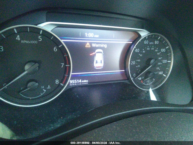 39116992 :رقم المزاد ، 1N4BL4DV8KC136316 vin ، 2019 Nissan Altima 2.5 Sv مزاد بيع