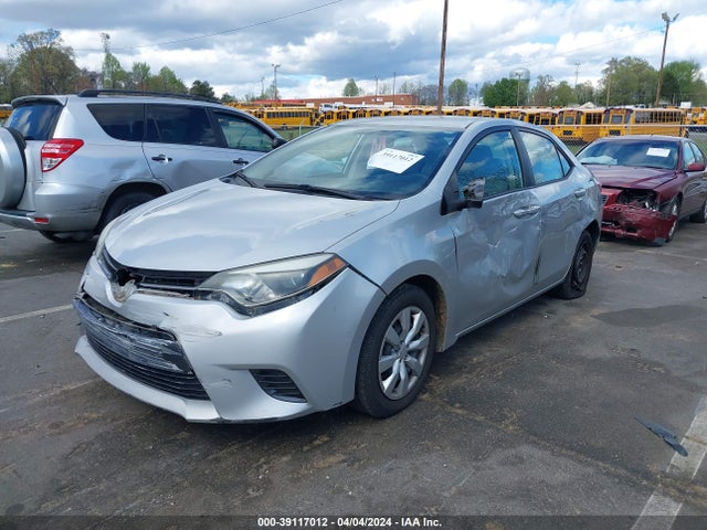 Toyota COROLLA LE 2015 2T1BURHE8FC258041 Image 2