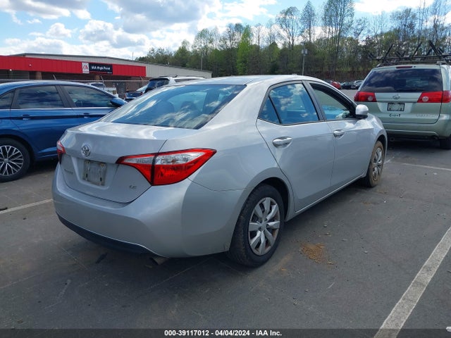 Toyota COROLLA LE 2015 2T1BURHE8FC258041 Image 4