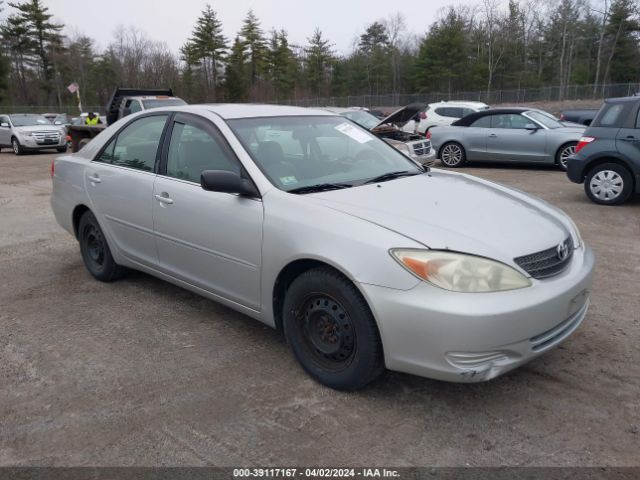 Auction sale of the 2004 Toyota Camry Le, vin: 4T1BE32K24U355269, lot number: 39117167