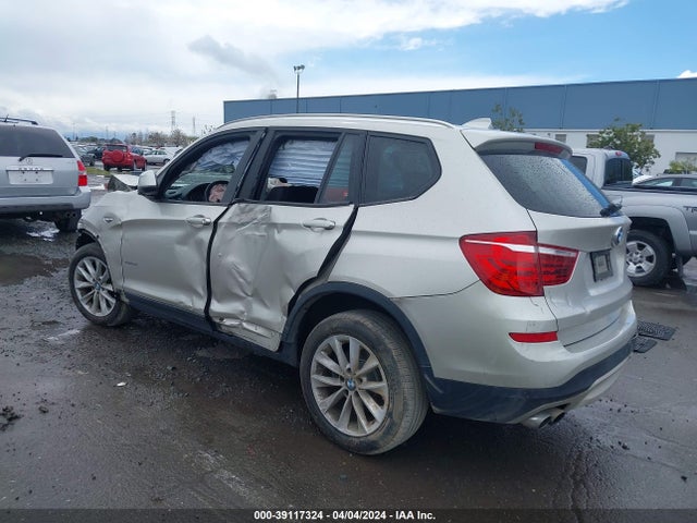 BMW X3 Xdrive28i 2016 5UXWX9C55G0D80658 Image 3