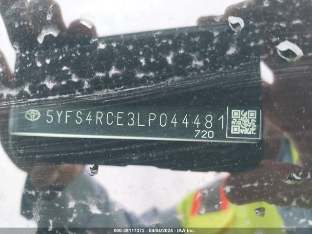 Toyota COROLLA SE 2020 5YFS4RCE3LP044481 Image 9