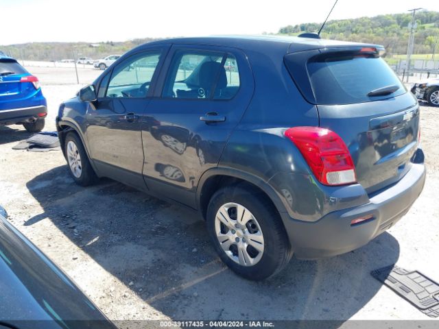 3GNCJKSBXGL277814 Chevrolet Trax 1ls