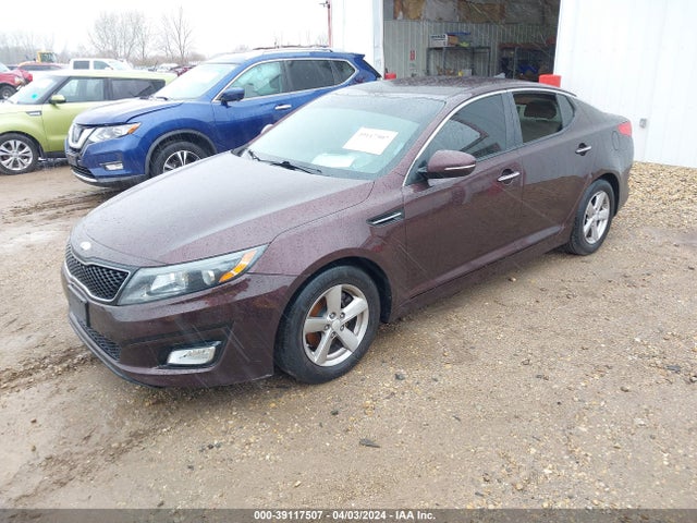 KIA Optima Lx 2015 5XXGM4A74FG356822 Image 2