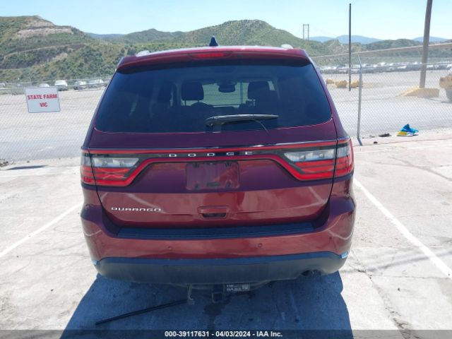 1C4RDHAG8JC395065 Dodge Durango Sxt Rwd