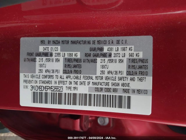 Mazda Cx-30 2.5 S Premium 2023 3MVDMBDM6PM526623 Image 9