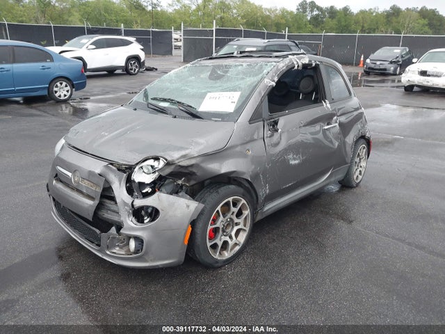 2013 FIAT 500 3C3CFFBRXDT665995 Photo 1