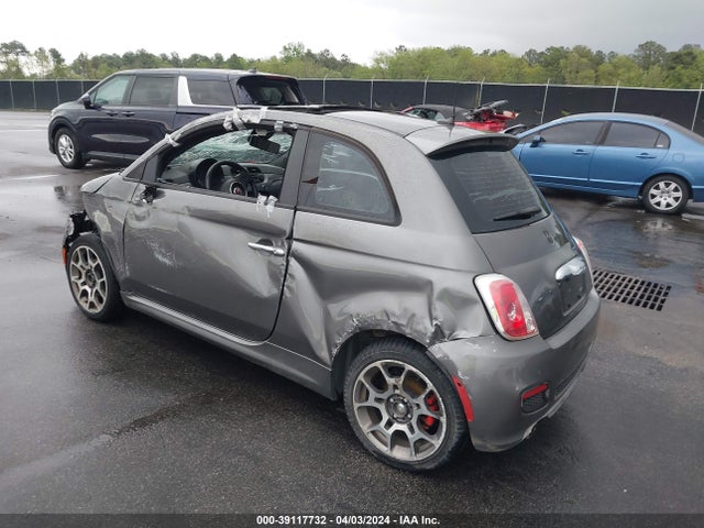 2013 FIAT 500 3C3CFFBRXDT665995 Photo 2