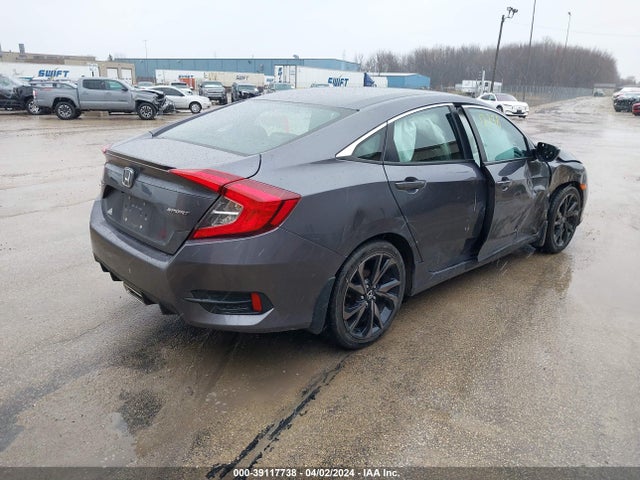 Honda Civic Sport 2021 2HGFC2F87MH501691 Image 4