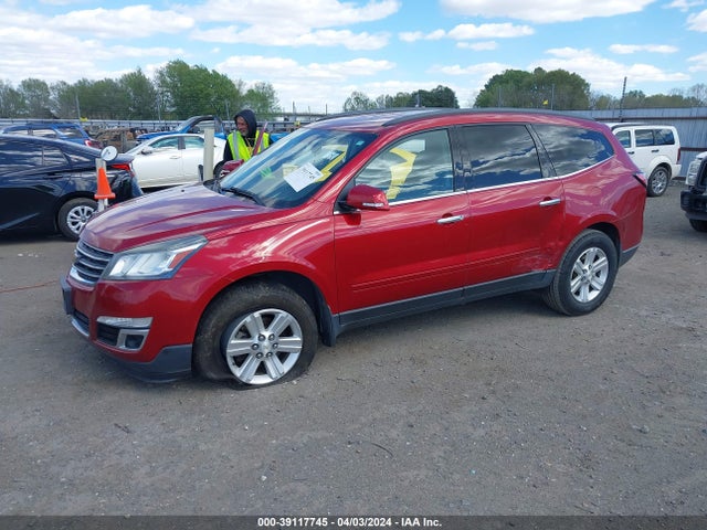 Chevrolet Traverse 1lt 2014 1GNKRGKD0EJ311413 Image 2