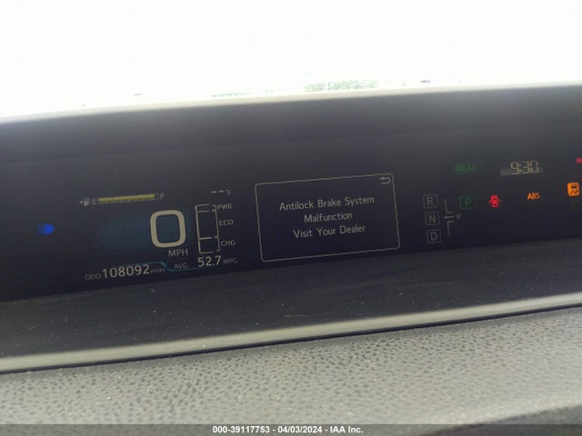 Toyota Prius Two 2016 JTDKBRFU6G3019615 Image 7