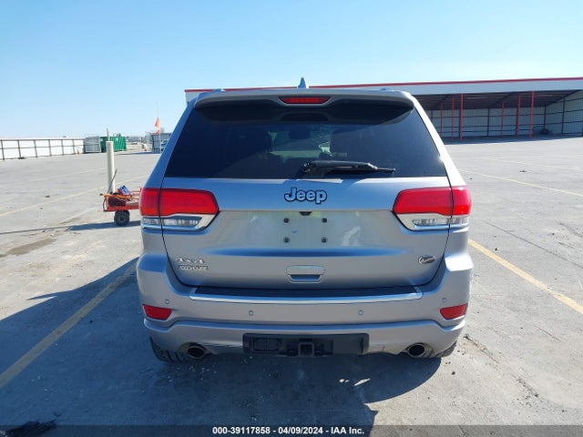 1C4RJFCGXHC706662 Jeep Grand Cherokee Overland 4x4