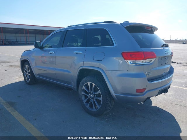 1C4RJFCGXHC706662 Jeep Grand Cherokee Overland 4x4