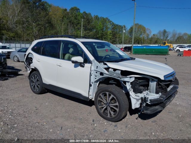 2021 Subaru Forester Limited მანქანა იყიდება აუქციონზე, vin: JF2SKAUC0MH513772, აუქციონის ნომერი: 39117859