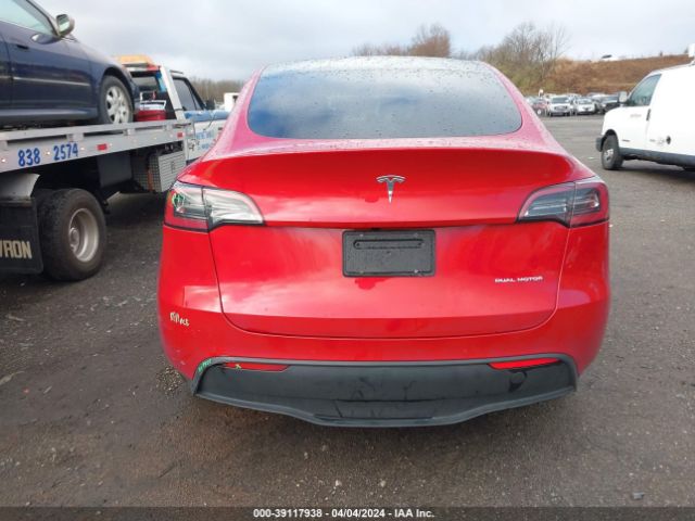 5YJYGDEE4MF258006 Tesla Model Y Long Range Dual Motor All-wheel Drive