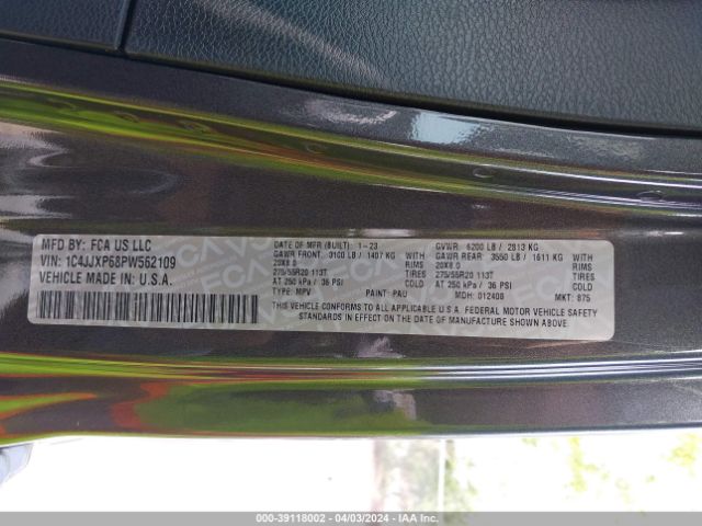 1C4JJXP68PW562109 Jeep Wrangler 4xe Sahara 4x4