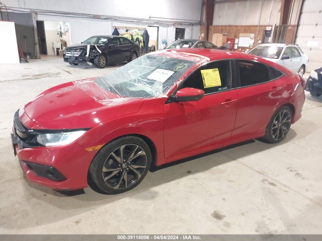 Honda Civic Sport 2019 2HGFC2F89KH518814 Image 2