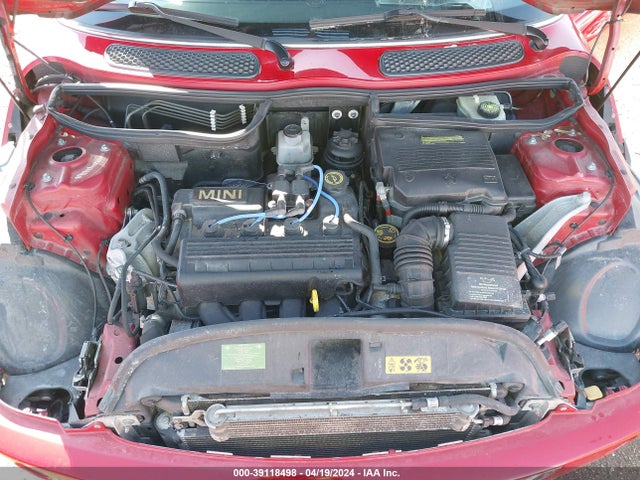 2005 MINI COOPER WMWRC33445TJ64689 Photo 9