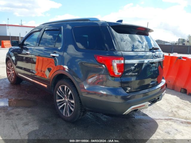 1FM5K8HT3HGA86612 Ford Explorer Platinum