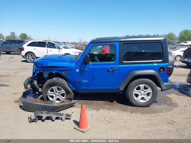 1C4GJXAN5MW777825 Jeep Wrangler Sport S 4x4