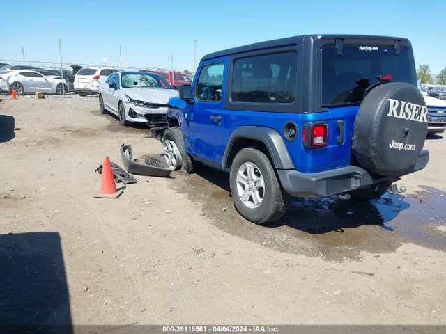 1C4GJXAN5MW777825 Jeep Wrangler Sport S 4x4