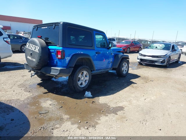 1C4GJXAN5MW777825 Jeep Wrangler Sport S 4x4