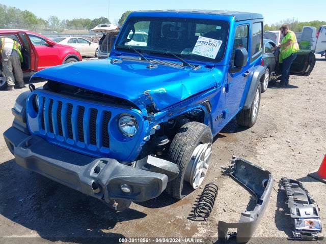 1C4GJXAN5MW777825 Jeep Wrangler Sport S 4x4