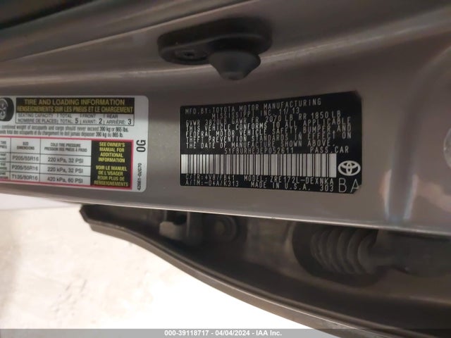 Toyota COROLLA LE 2014 5YFBURHE3EP052611 Image 9
