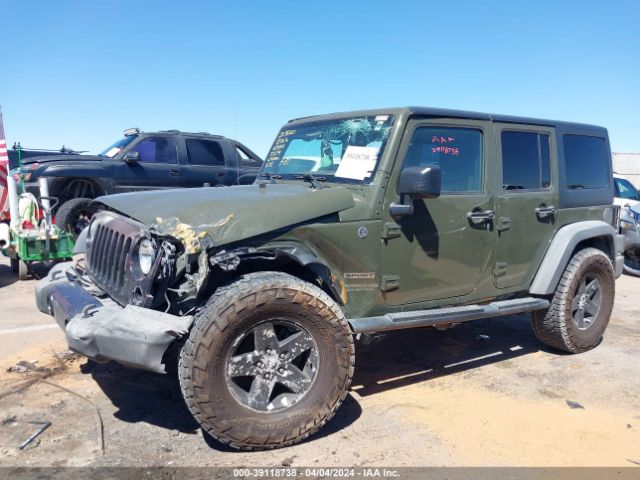 1C4BJWDG2FL658362 Jeep Wrangler Unlimited Sport