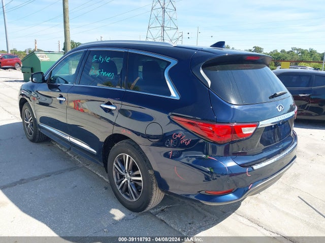 Aukcja sprzedaży 2018 Infiniti Qx60, vin: 5N1DL0MMXJC504296, numer aukcji: 39118793