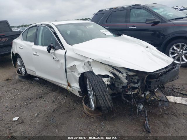 Auction sale of the 2020 Infiniti Q50 Luxe, vin: JN1EV7APXLM206339, lot number: 39118917