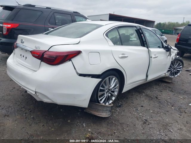 JN1EV7APXLM206339 Infiniti Q50 LUXE