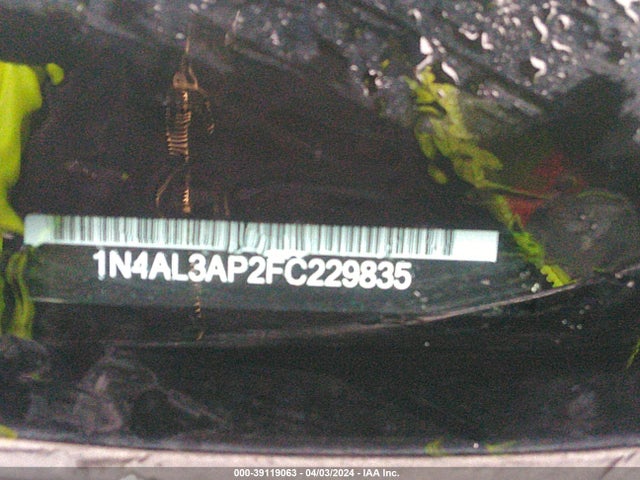 Nissan Altima 2.5 S 2015 1N4AL3AP2FC229835 Image 9