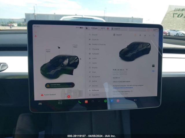 5YJYGAEE1MF134600 Tesla Model Y Long Range Dual Motor All-wheel Drive