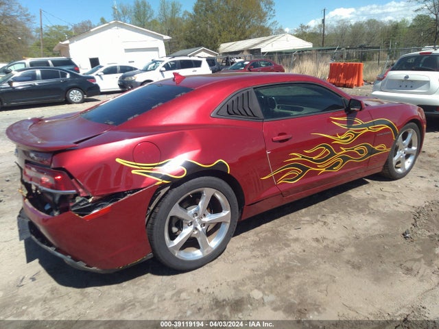 Chevrolet Camaro 2lt 2014 2G1FC1E3XE9198070 Image 4
