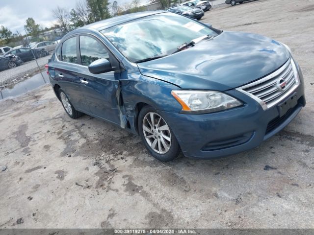 2015 Nissan Sentra Sv მანქანა იყიდება აუქციონზე, vin: 3N1AB7APXFY225661, აუქციონის ნომერი: 39119275