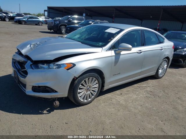 3FA6P0LU1ER243074 Ford Fusion Hybrid Se