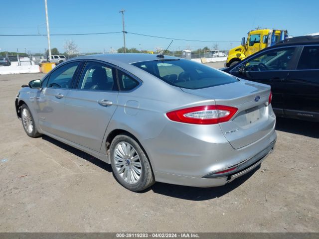 3FA6P0LU1ER243074 Ford Fusion Hybrid Se