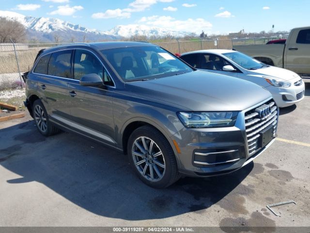 Auction sale of the 2019 Audi Q7 45 Premium, vin: WA1LHAF70KD044022, lot number: 39119287