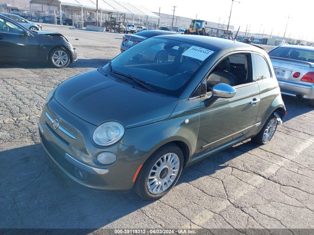 2012 FIAT 500 3C3CFFCR0CT117808 Photo 1